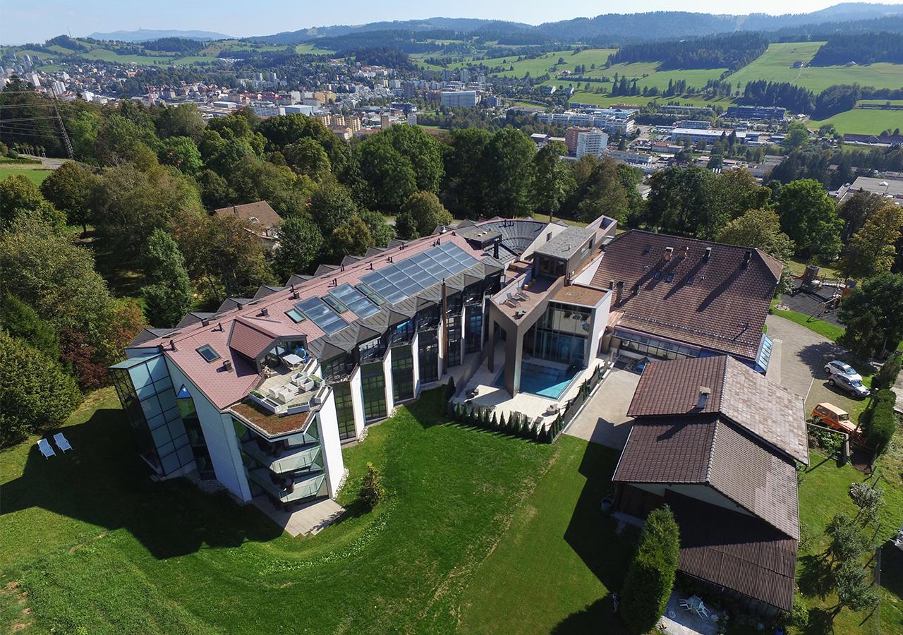 Grand Hotel Les Endroits La Chaux De Fonds Exteriör bild